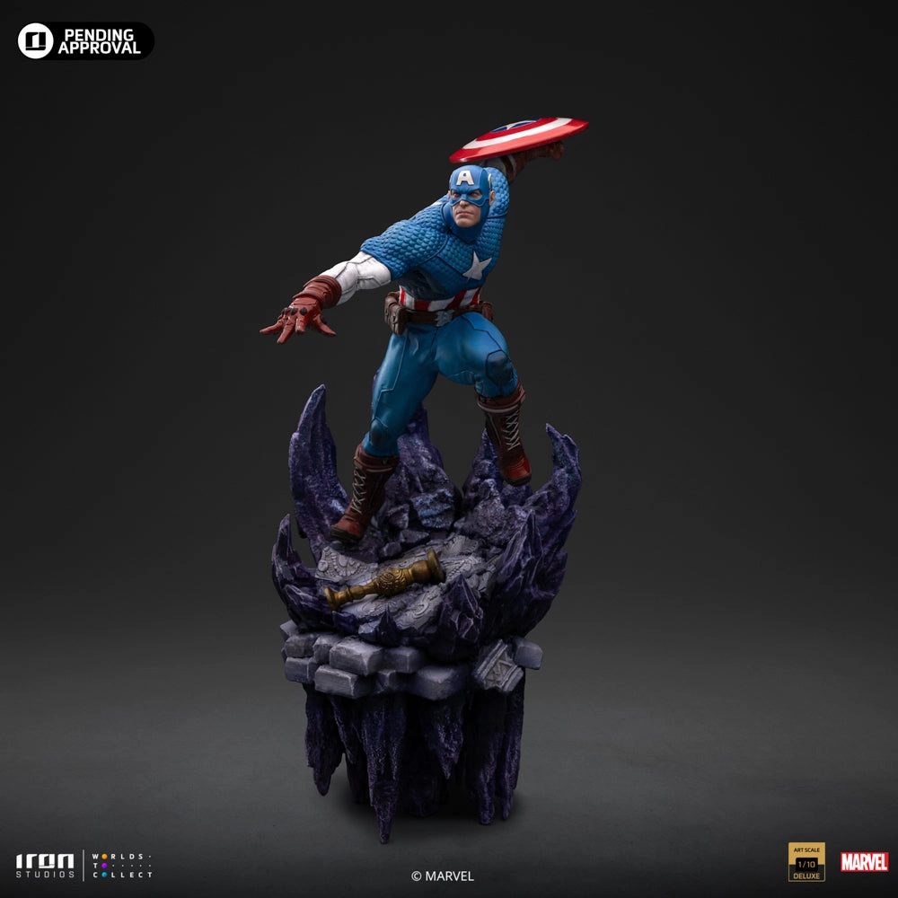 Infinity Gauntlet Diorama - Captain America Deluxe Art Scale 1/10 School Project