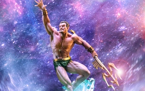 Infinity Gauntlet Diorama - Namor BDS Art Scale 1/10 Custom Figure Rare Edition