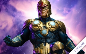 Biodegradable material Museum Gift Infinity Gauntlet Diorama - Nova BDS Art Scale 1/10