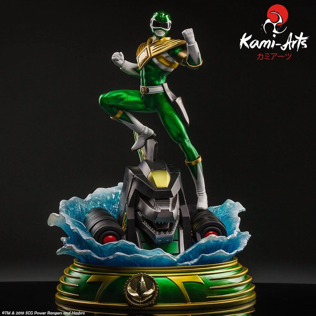 Display Replica Articulated Figure Power Rangers - Green Ranger Statue