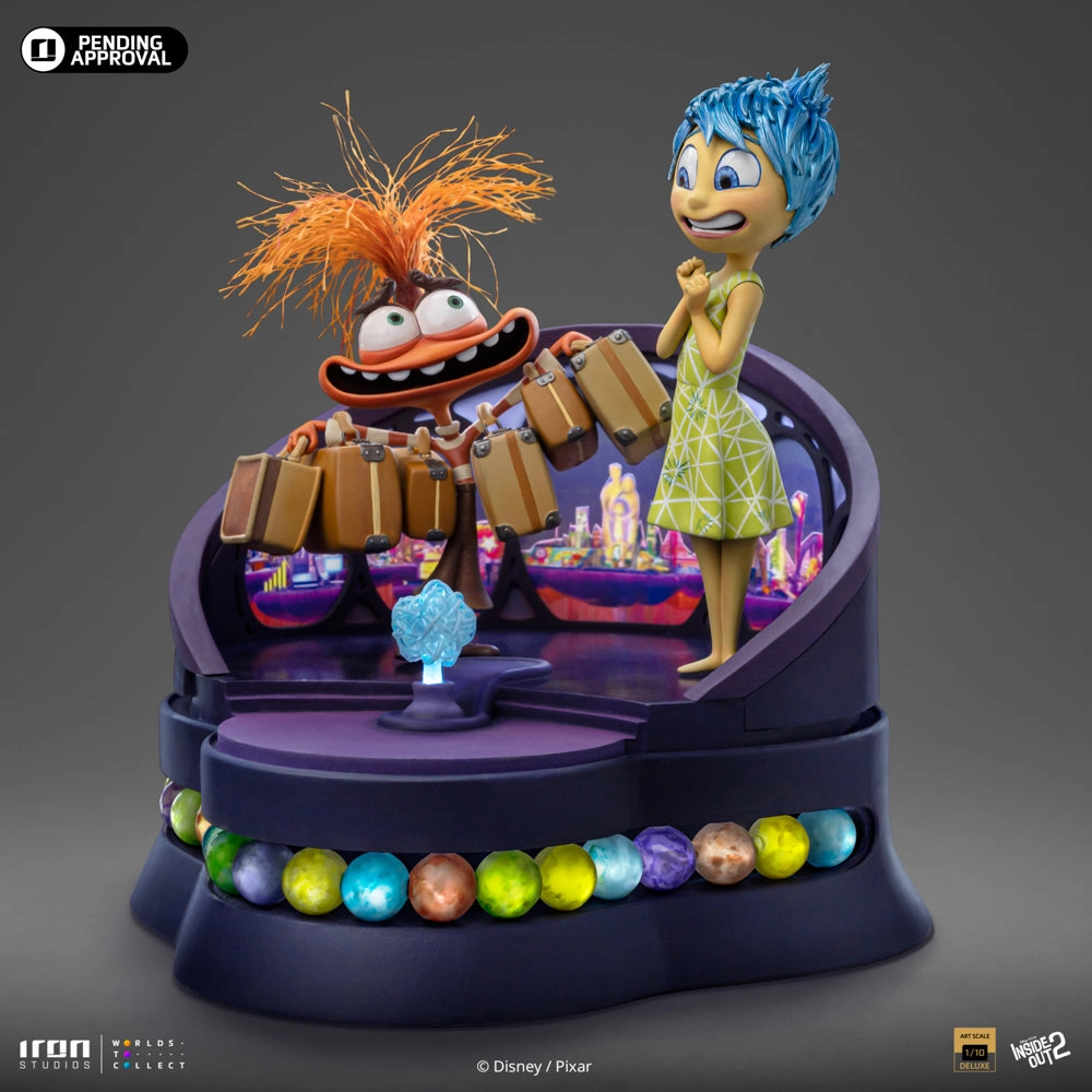 Inside Out - Joy and Anxiety Deluxe Art Scale 1/10 International Icon