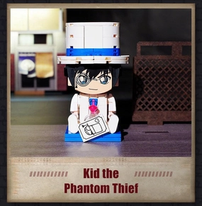 Occasionally Uncommon Kid the Phantom Thief Kuppy Mini Building Blocks Set