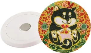 Pintoo D1293??Cotton Lion - Peace Charm - Health Guardian??16 Pieces Magnet Puzzle Creative Expression Word Game