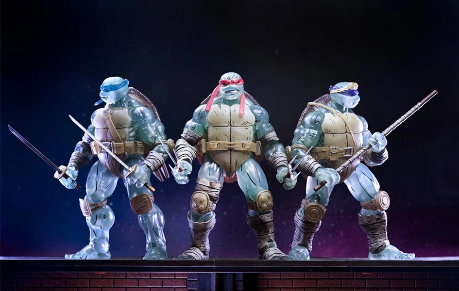 TMNT (The Last Ronin) - Ghost Brothers 7" Scale Action Figure 3-Pack Domestic Pet Global Phenomenon