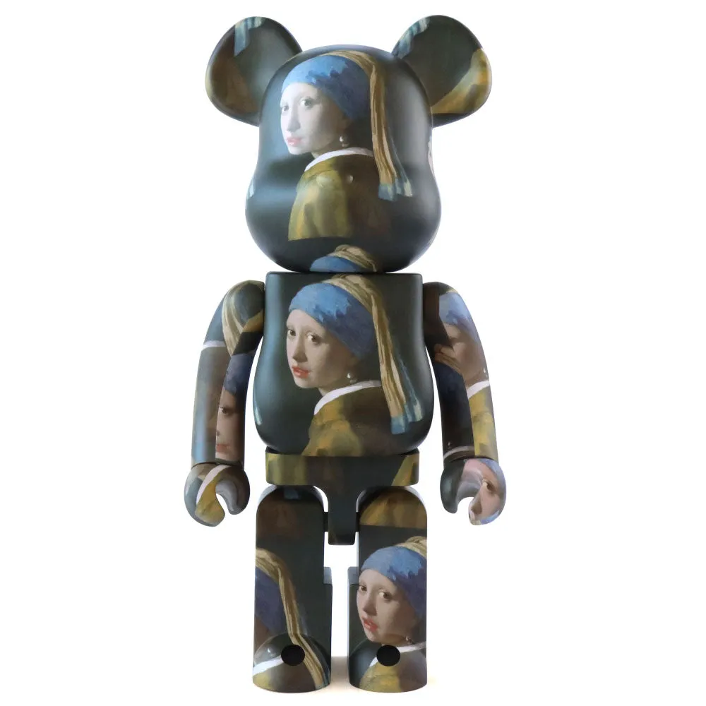 Movie Merchandise 1000% Bearbrick Joahnnes Vermeer "La jeune fille ?? la perle"