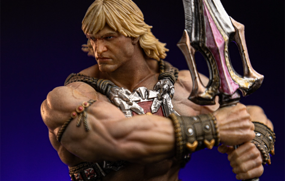 Masters of the Universe - He-Man Unleashed Deluxe Art Scale 1/10 Detailed Hero