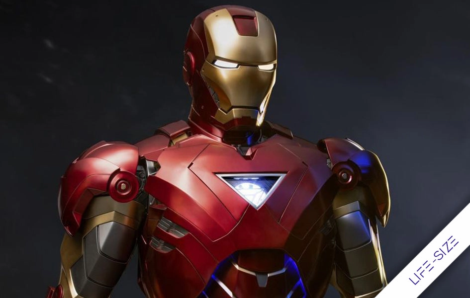 Geological Sample Twitch Channel Iron Mark 6 Life-Size Statue