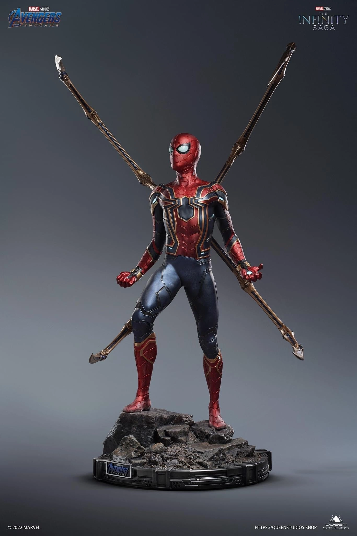 Iron Spider-Man (Standard Edition) 1/2 Scale Statue High Quality Premium Replica