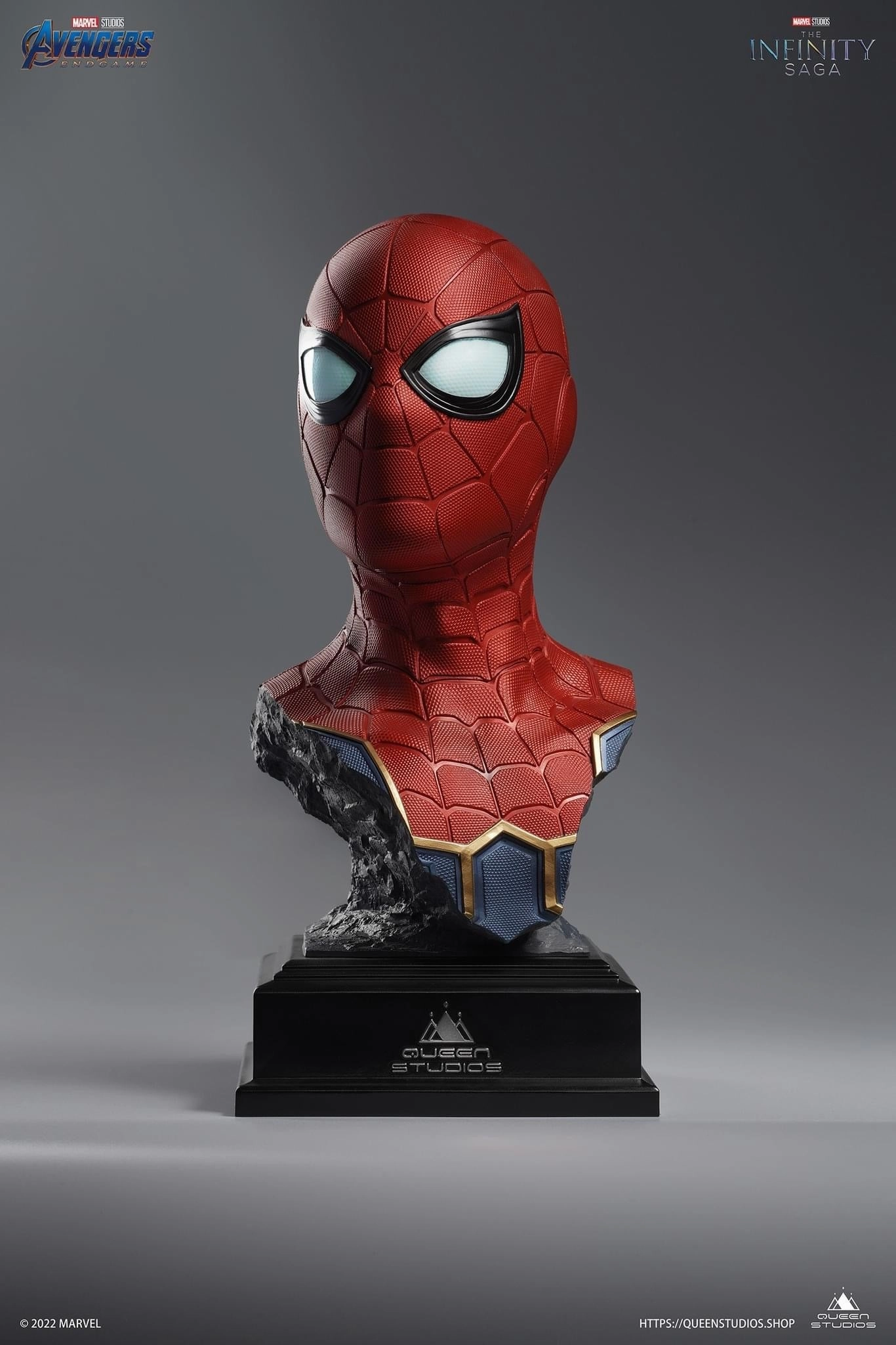 Iron Spider-Man (Standard Edition) 1/2 Scale Statue Collectors Item Blue Ribbon