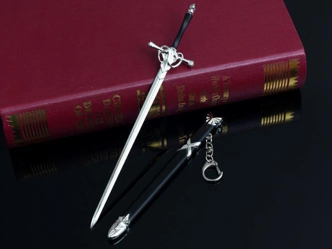 Jeanne d'Arc Ruler Joan of Arc Sword Metal Replica High Score Crunch Free