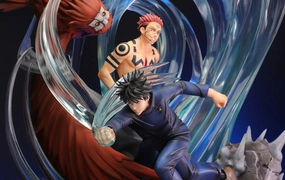 Jujutsu Kaisen - Ryomen Sukuna vs. Fushiguro Megumi 1/6 Scale Statue Mystery Box Ceiling Hung