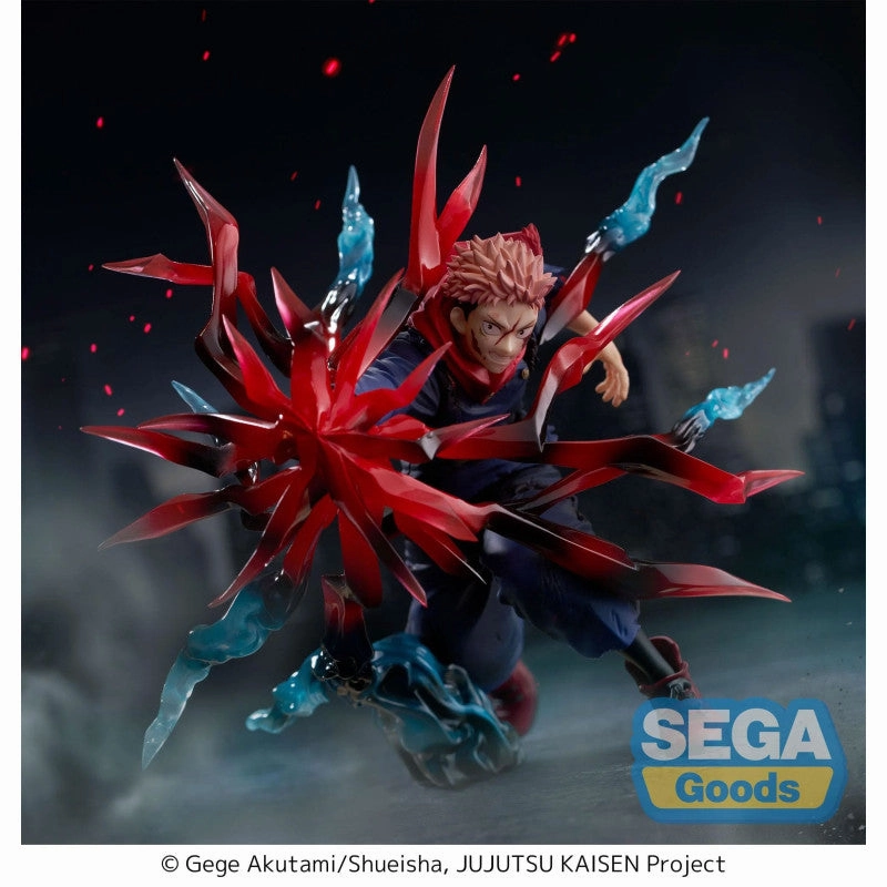 Crystal Structure Trophy Lift JUJUTSU KAISEN - Yuji Itadori Black Flash - Luminasta - SEGA