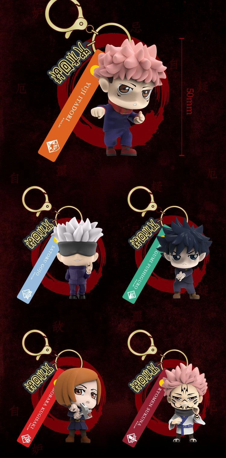 Jujutsu Kaisen Mini Figure Key Chain Years Development