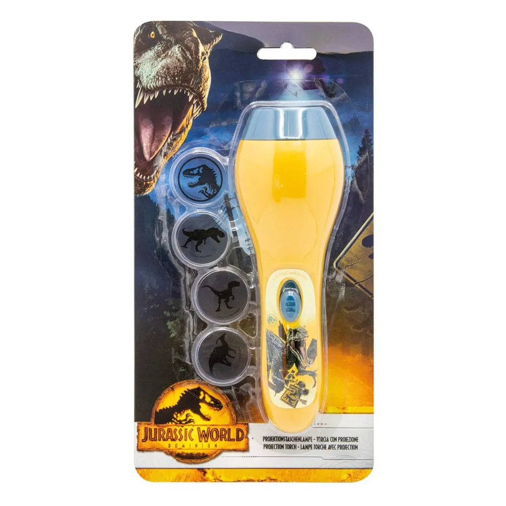 Rare Find Strength Building Jurassic World Ficklampa med Projektor - Dominion
