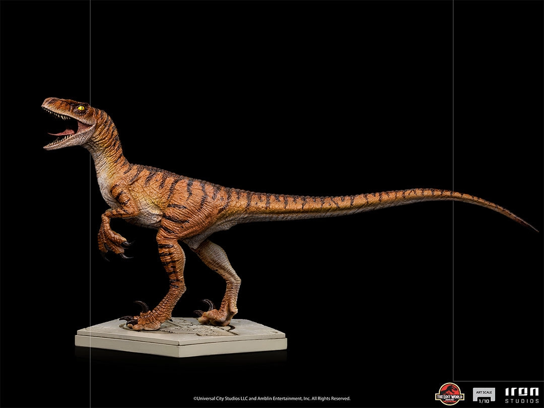 Child Safe Jurassic Park The Lost World - Velociraptor Art Scale 1/10
