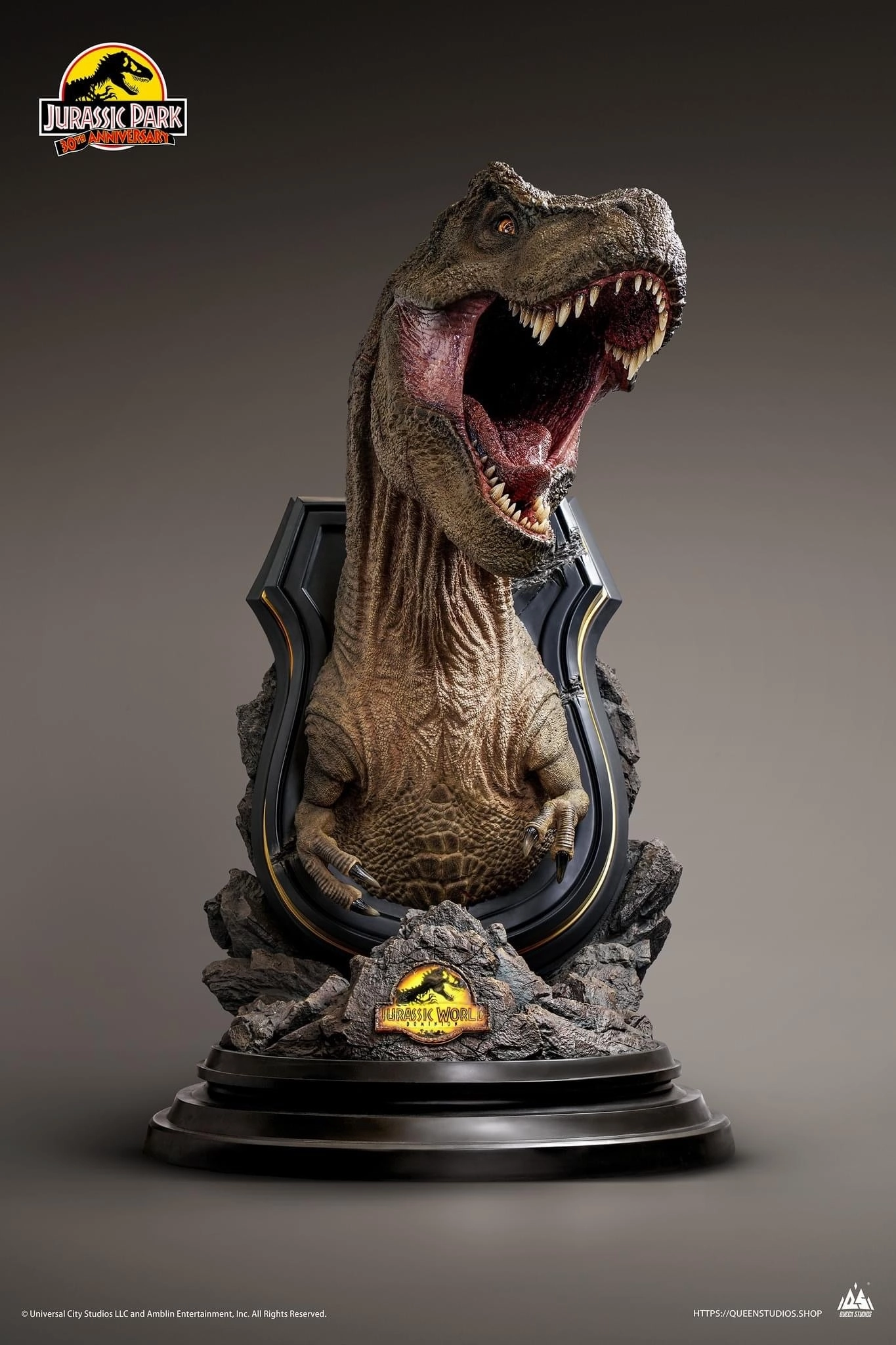 Steampunk Design Jurassic World - Tyrannosaurus Rex 1/3 Scale Bust