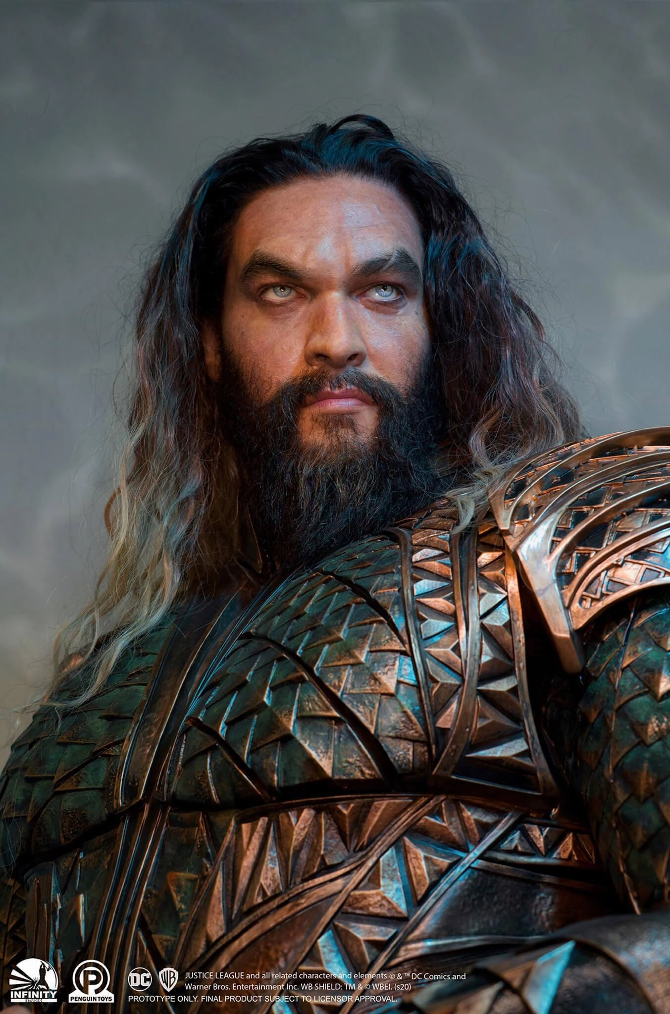 Character Hero National Symbol Justice League: Aquaman Lifesize 1:1 Bust