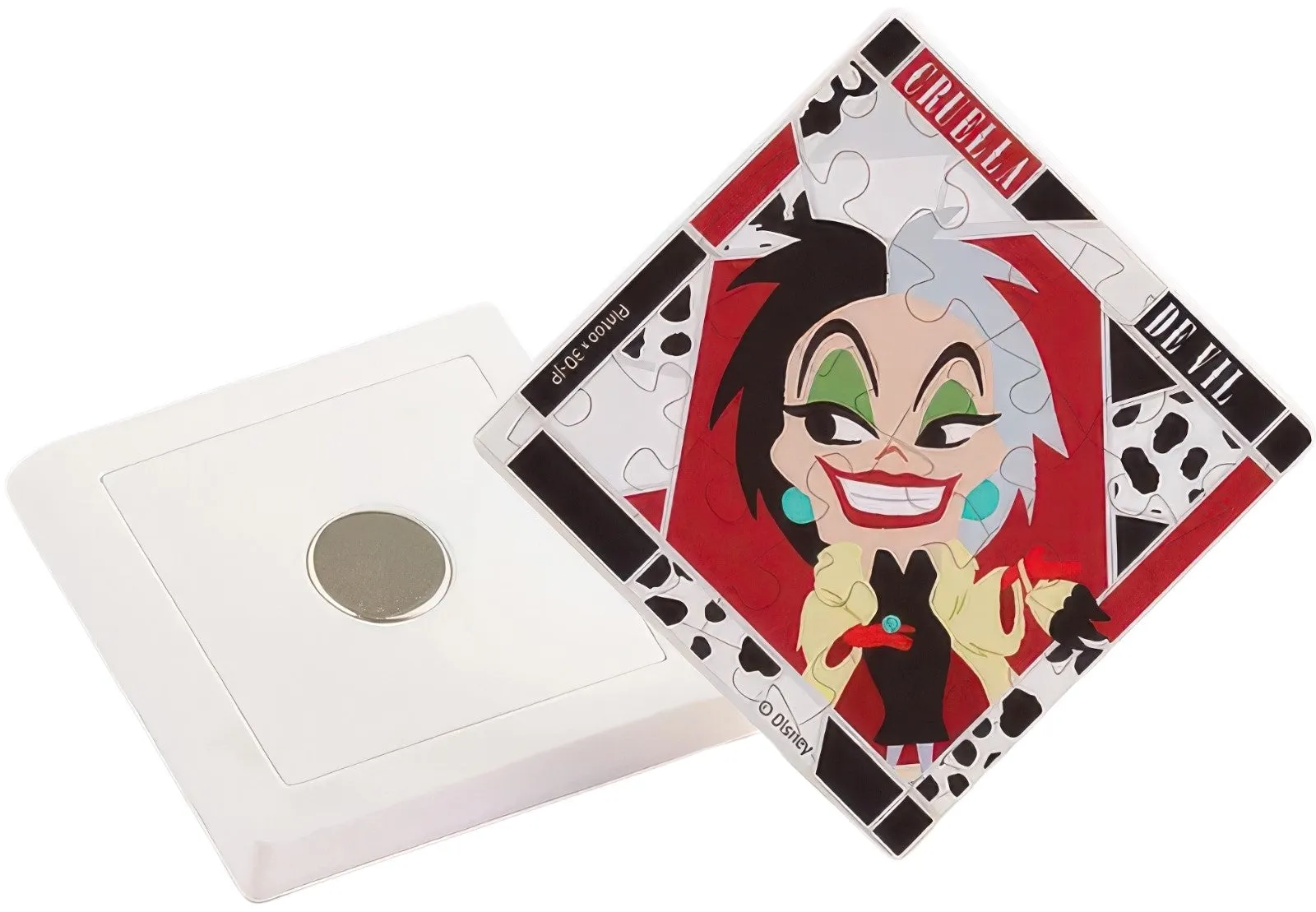 Pintoo D1233??Evil Queens - Cruella??16 Pieces Magnet Puzzle Solar Cycle