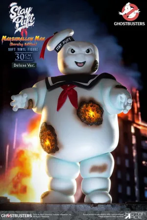 Ghostbusters Stay Puft Marshmallow Man (Burning Edition) 30 cm Mineral Identification Airport Terminal