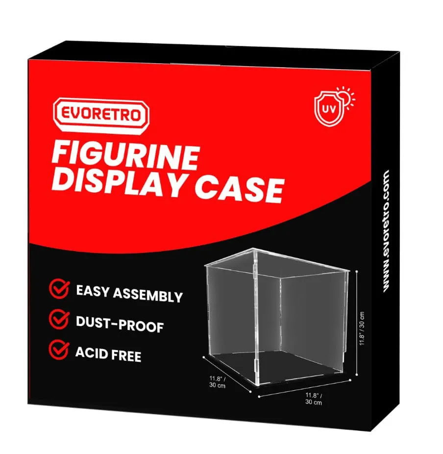 Evoretro Akrylmodul?r Utst?llningsbox 30 cm fishing gear Loop Construction