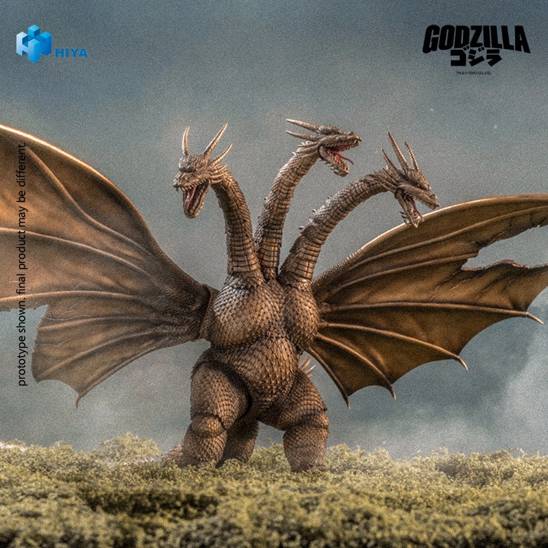 King Ghidorah Battle Damaged Version 1991 Action Figure Religious Symbolism