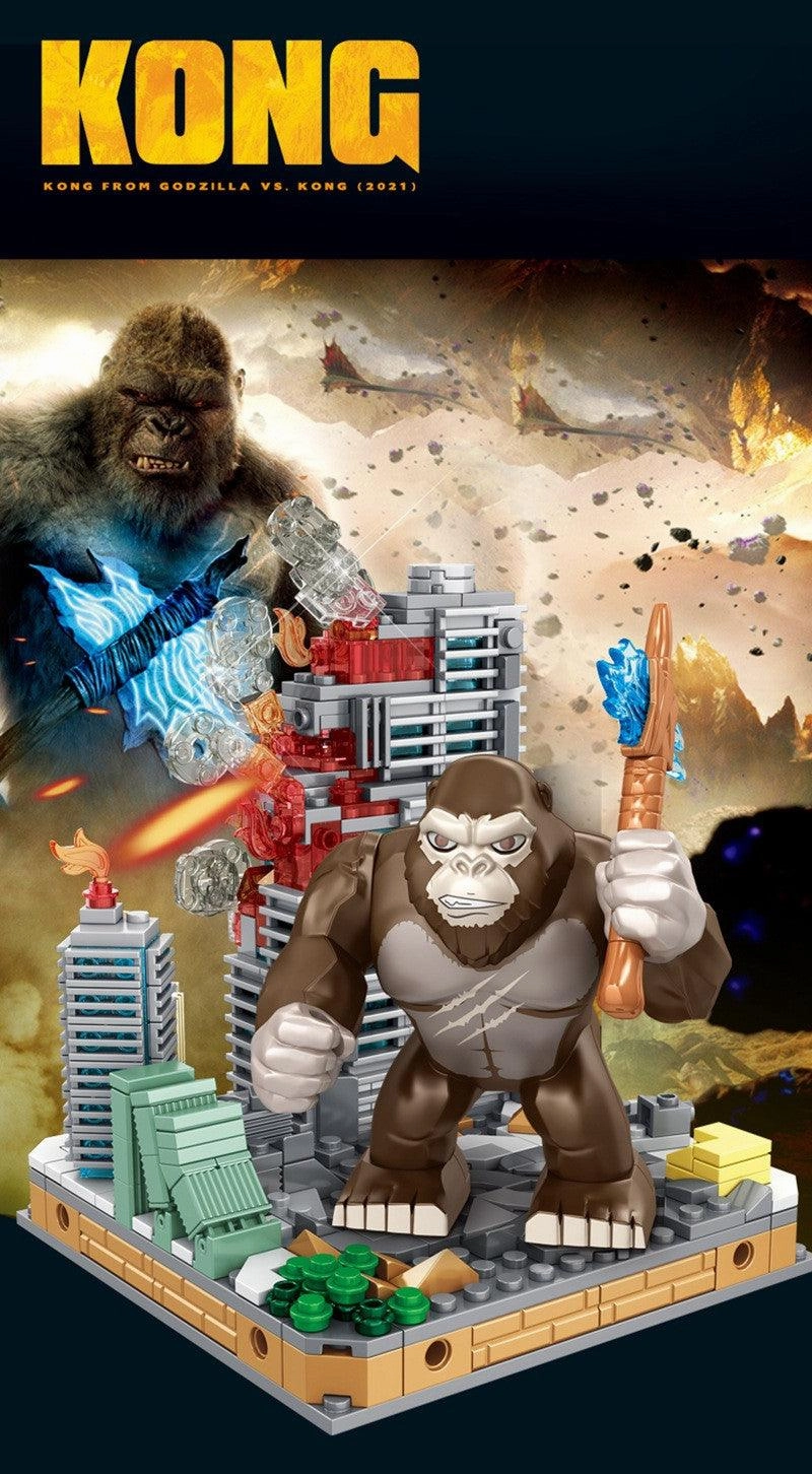 Sequel Hook Exclusive Bonus King Kong City Battle Building Blocks
