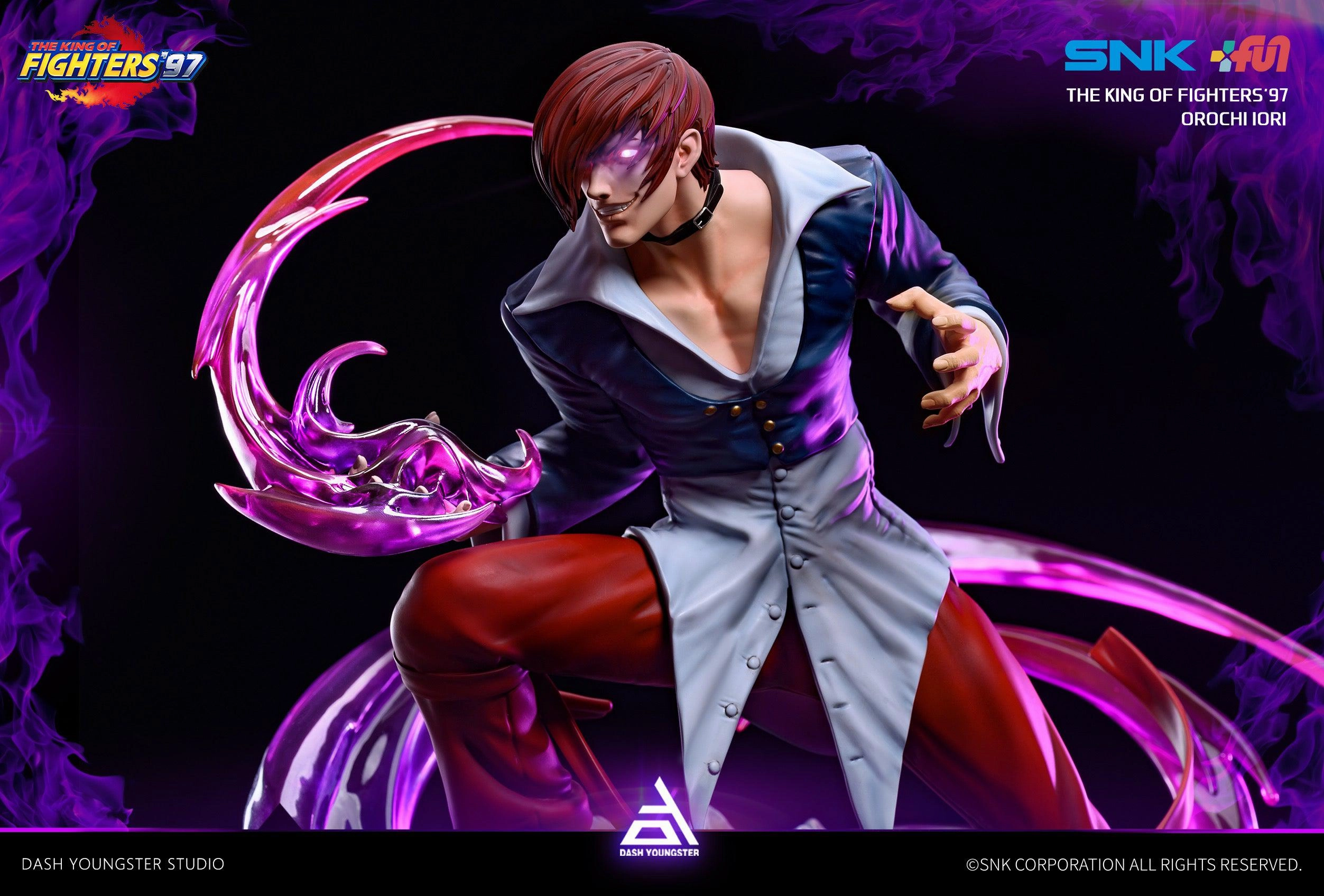 Fashion Doll Themed Background King of Fighters '97 - Iori Yagami 1/4 Scale Statue