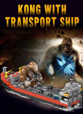Elite Status Dual Tech Kong & Transport Ship Building Blocks