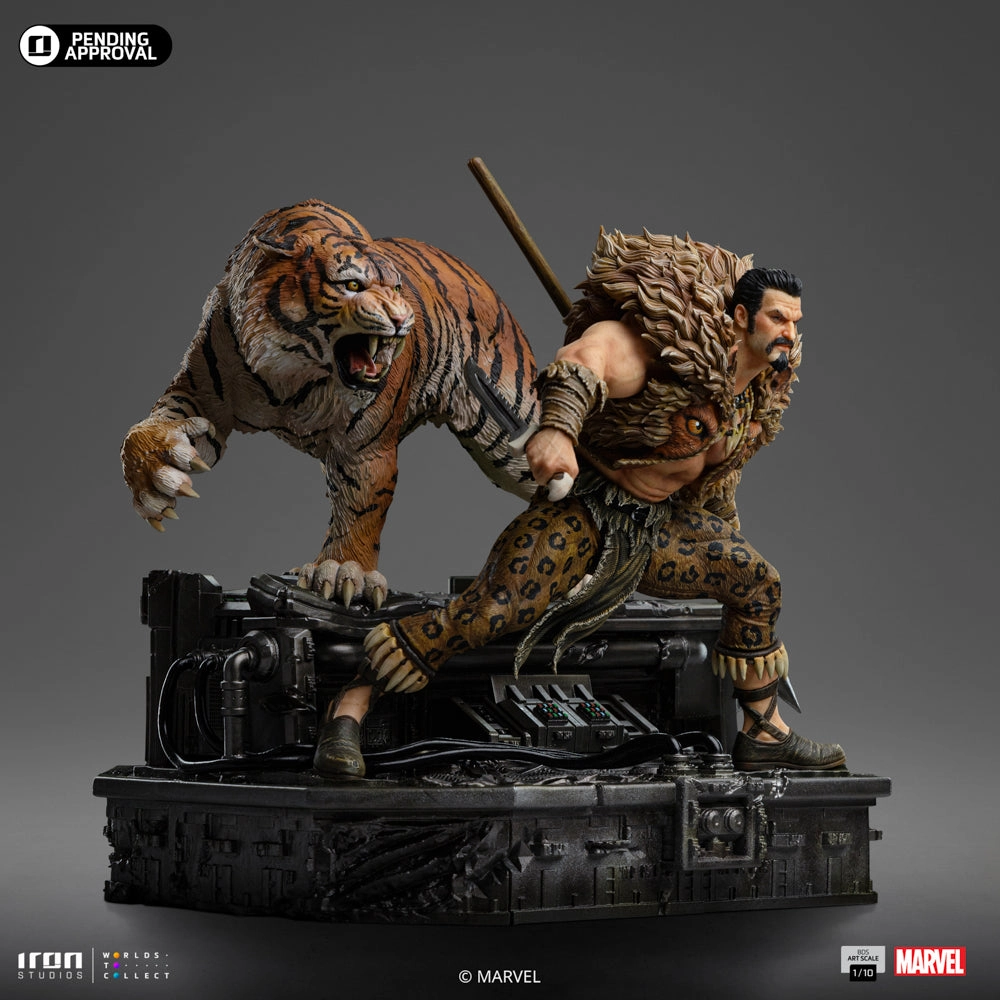 Kraven BDS Art Scale 1/10 Swapable Head Miniature Replica