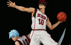 Graduation Gift Kuroko's Basketball - Kuroko and Kagami (White Version) 1/6 Scale Statue
