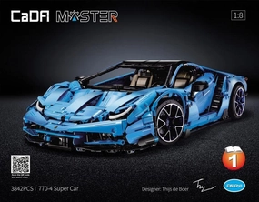 Lamborghini Centenario LP770-4 Building Blocks Set Focus Training Transparent Development