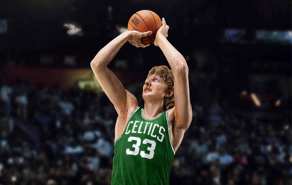 Fantasy Art Larry Bird 1/4 Scale Statue