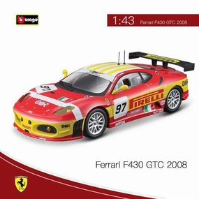Historical Accuracy 1:43 Ferrari F430 GTC Le Mans 2008 Alloy Model Car