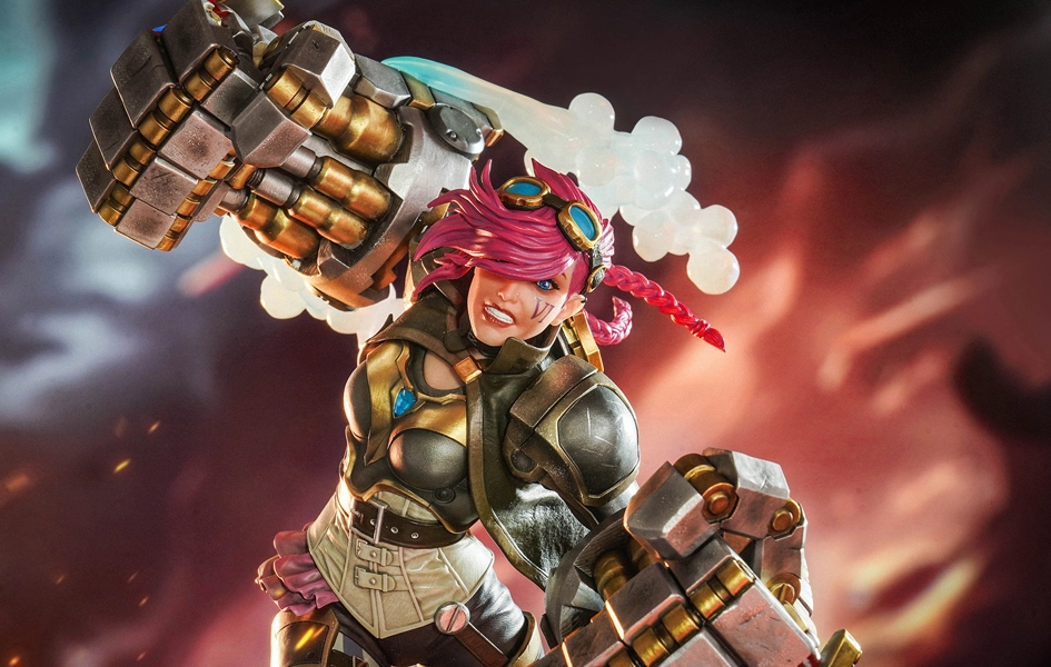 League of Legends ?C Vi 1/6 Scale Statue Spacecraft Model