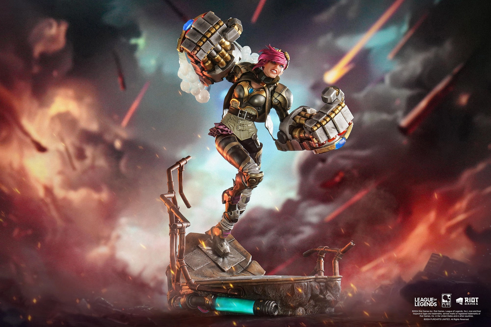 League of Legends ?C Vi 1/6 Scale Statue Collectors Hero