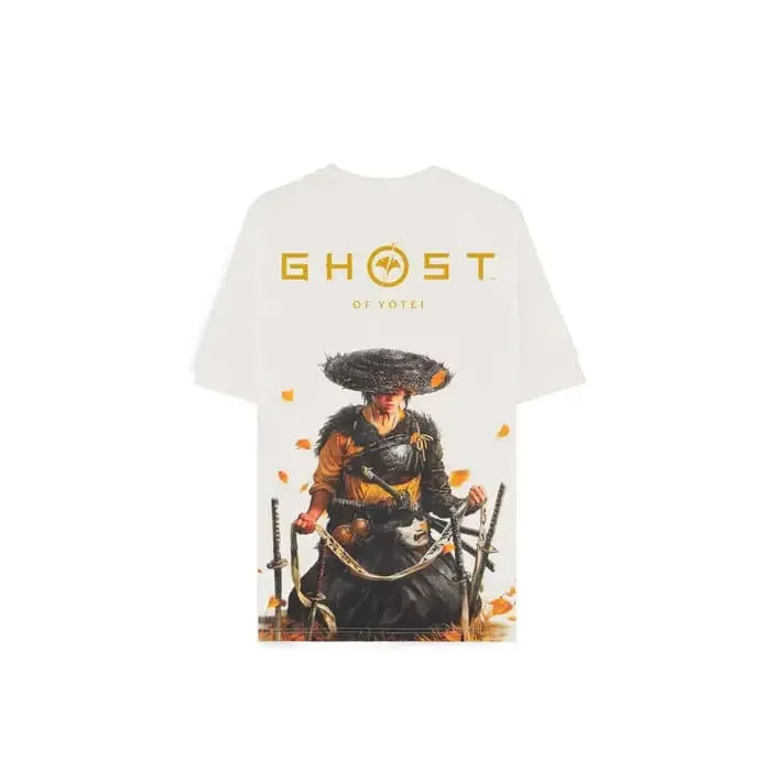 Benchmark Set Ghost of Yotei T-Shirt Samurai Loose Fit Size M