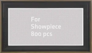 Equality Promote Pintoo W1093??Showpiece Frame Pro for 800 (Chestnut) (for 58.8 x 30.8 cm)??Puzzle Frame