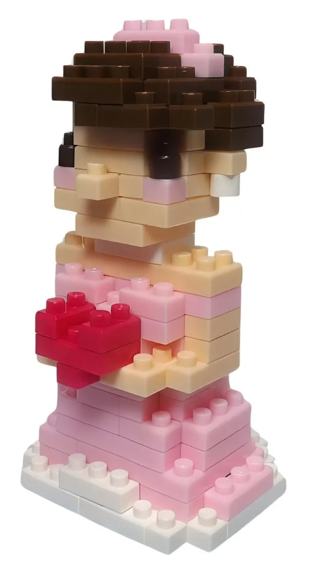 Forensic Science Daiso PB0040??Bride New??120 Pieces Mini Block