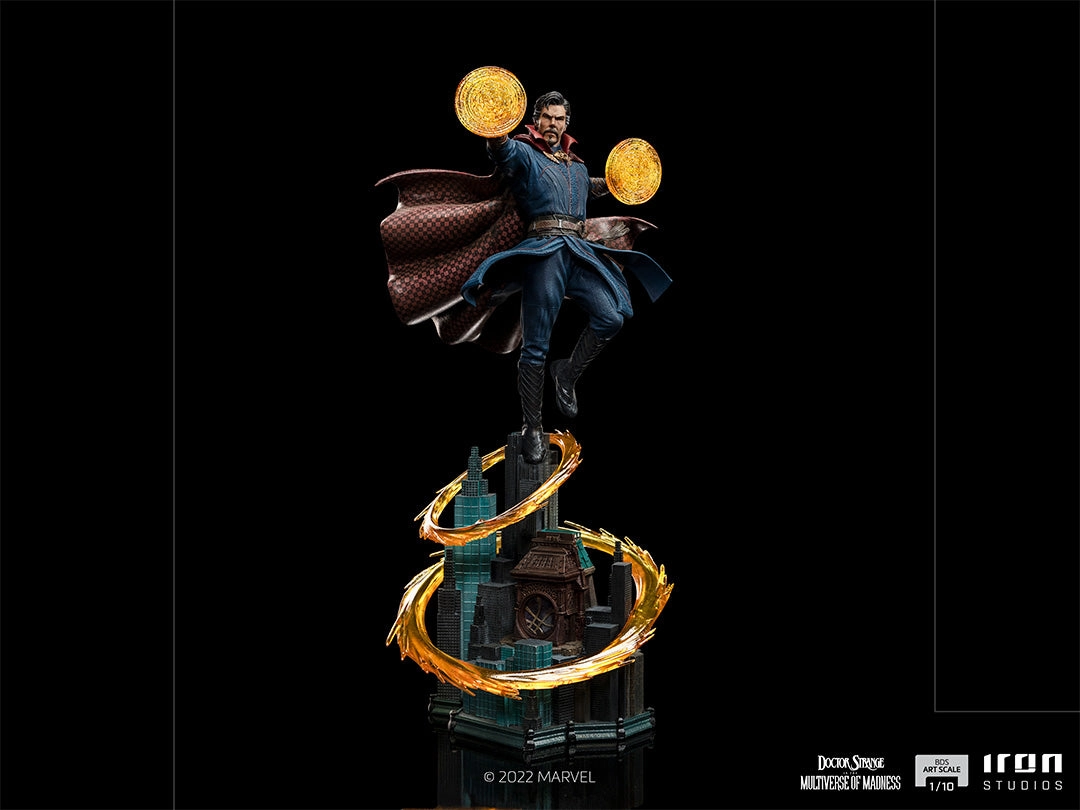 Arcade Game Silver Coated Doctor Strange in the Multiverse of Madness - Stephen Strange BDS Art Scale 1/10