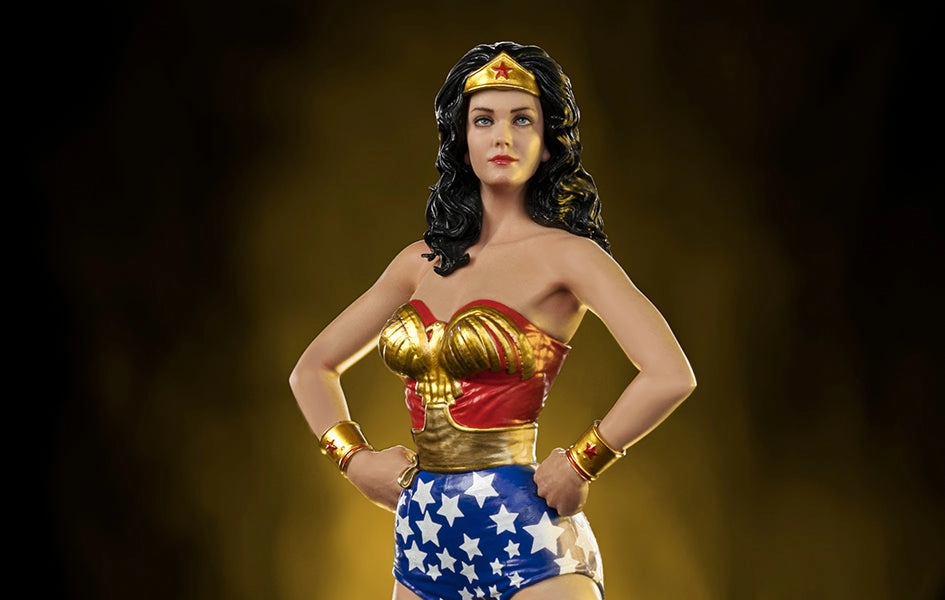 Battle Stance Niche Interest Wonder Woman  (Lynda Carter) 1/10 Art Scale Statue