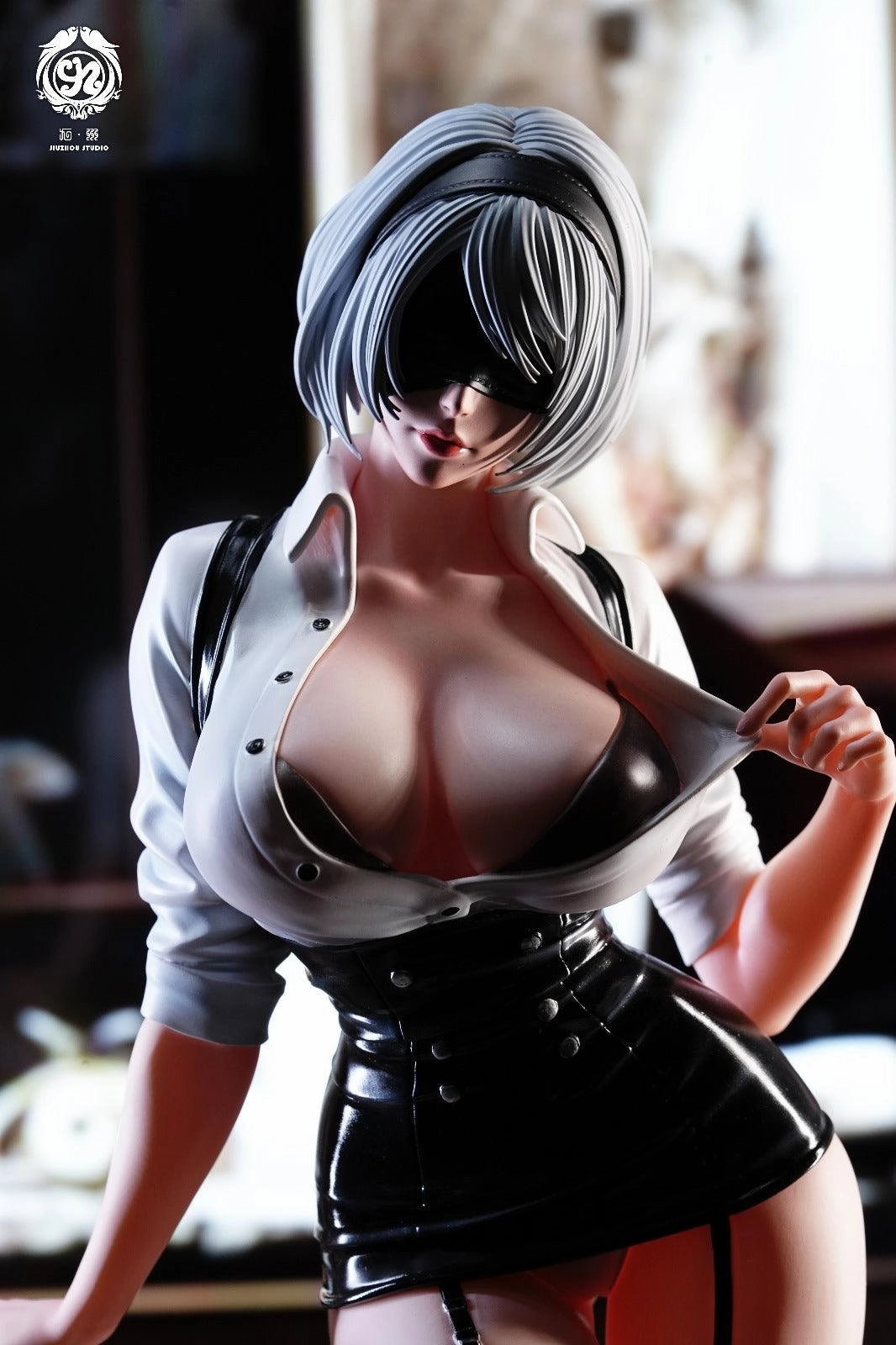 1:4 YoRHa No.2 Type B 2B Office Lady Version Figure Statue Unrated Version Collector's Edition