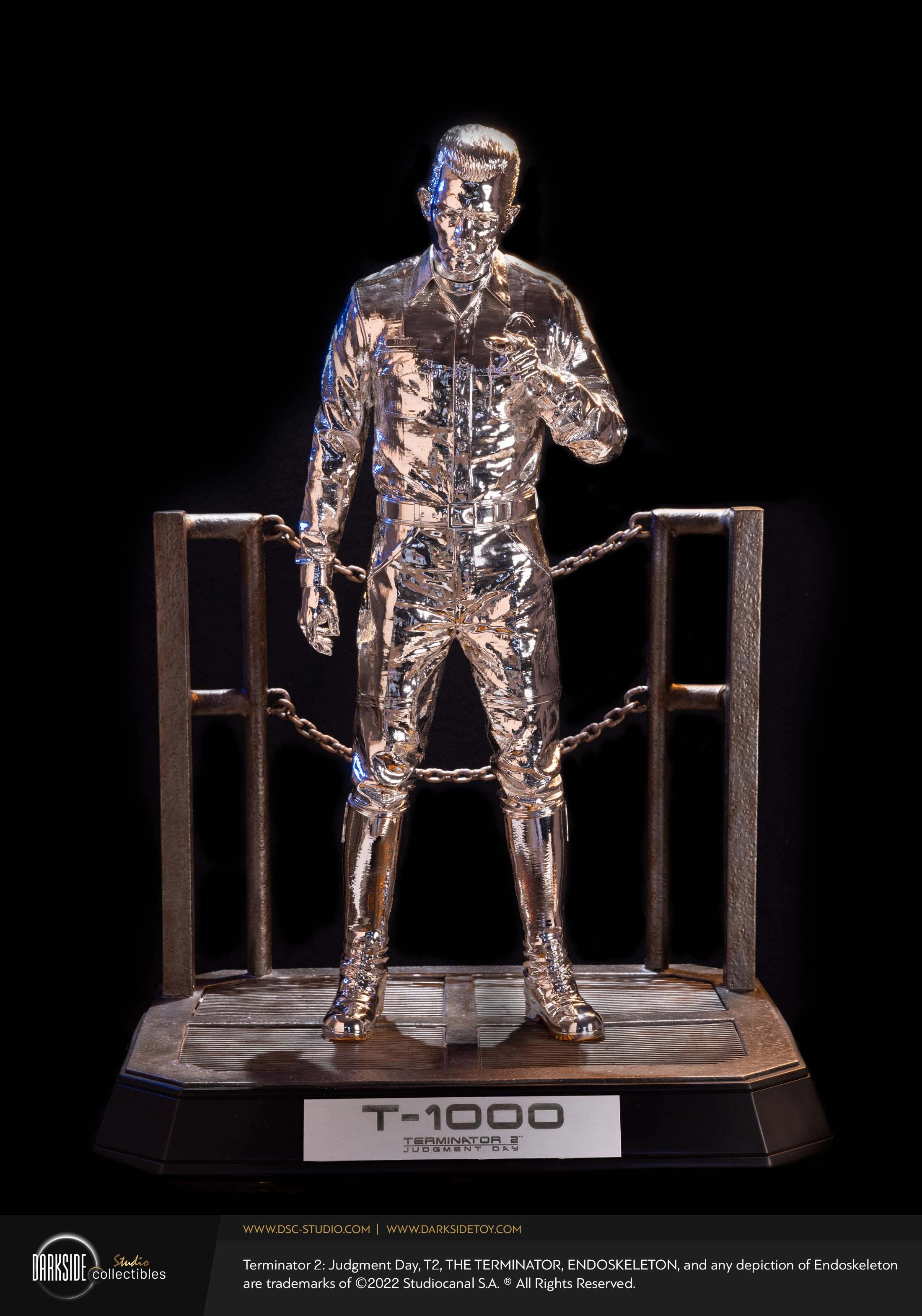 Terminator 2 - T-1000 Liquid Metal 1/3 Scale Statue Surrealist Art
