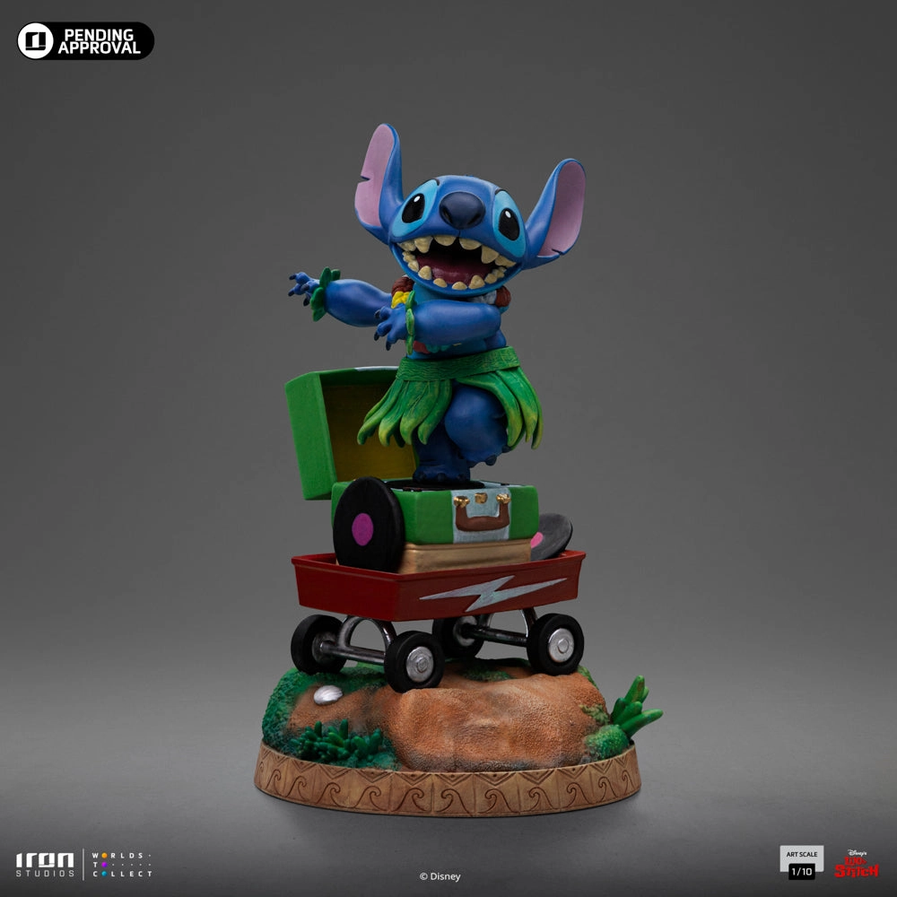 Lilo & Stitch - Stitch Hula Art Scale 1/10 Premium Statue