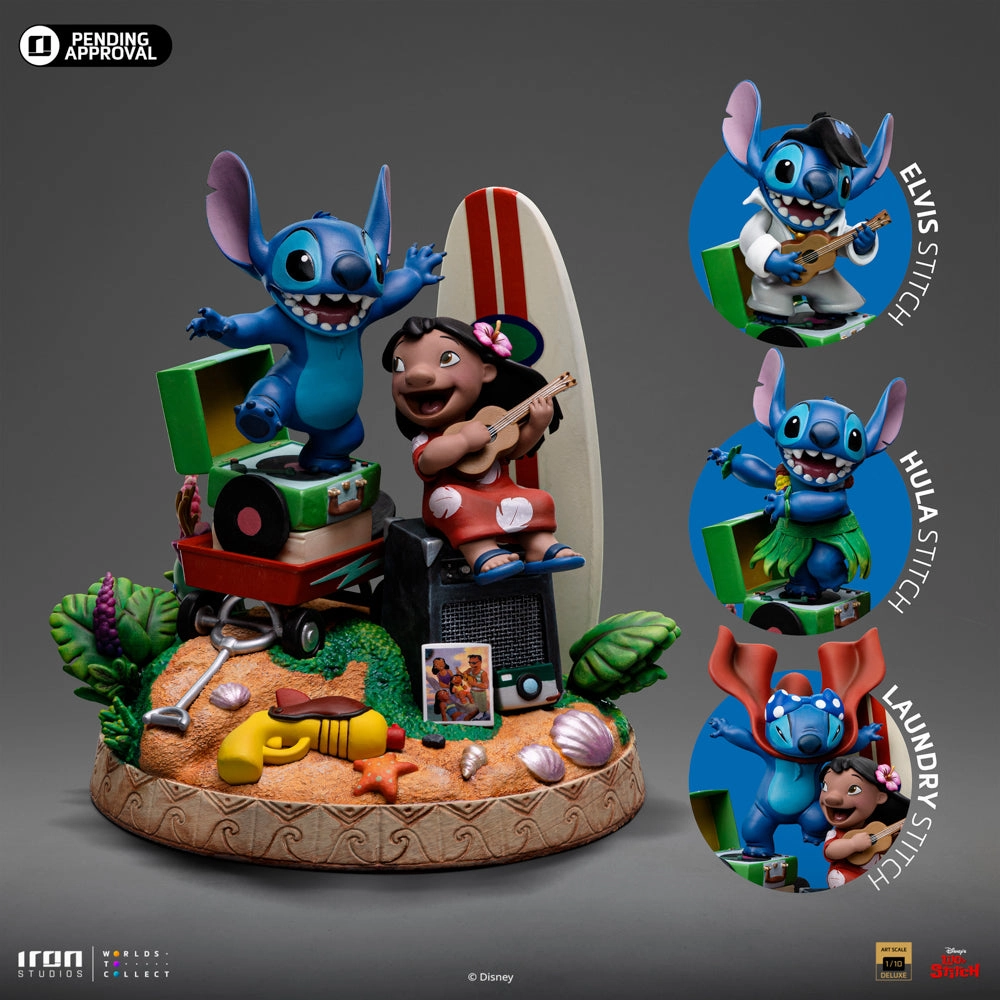 Corporate Gift Lilo & Stitch Deluxe Art Scale 1/10