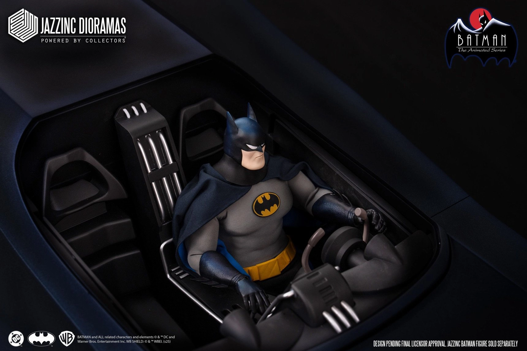 Batman: The Animated Series - Batmobile (Blue Shaded) 1/6 Scale Vehicle trade show