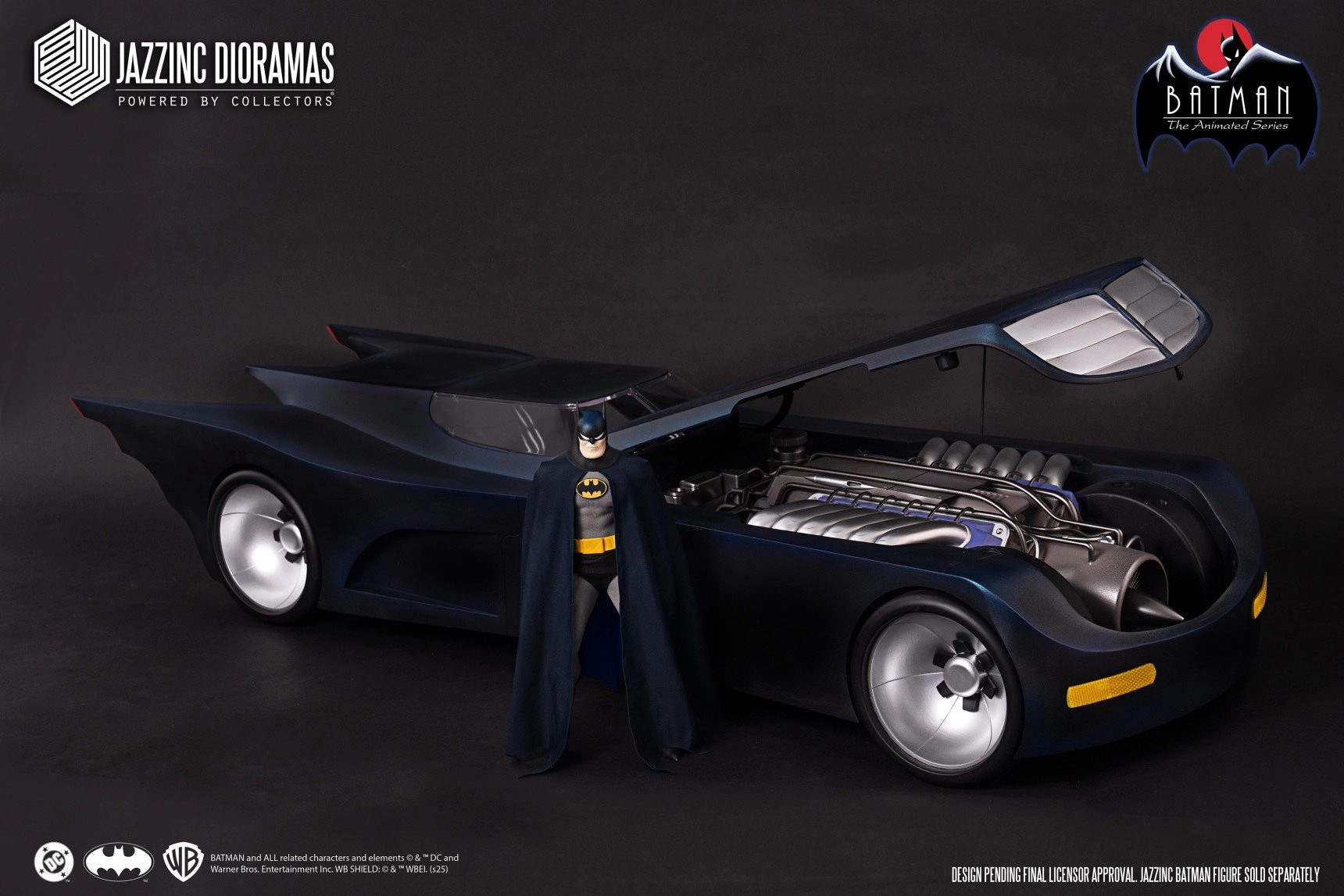 Batman: The Animated Series - Batmobile (Blue Shaded) 1/6 Scale Vehicle Fairytale Character Fantasy Vehicle