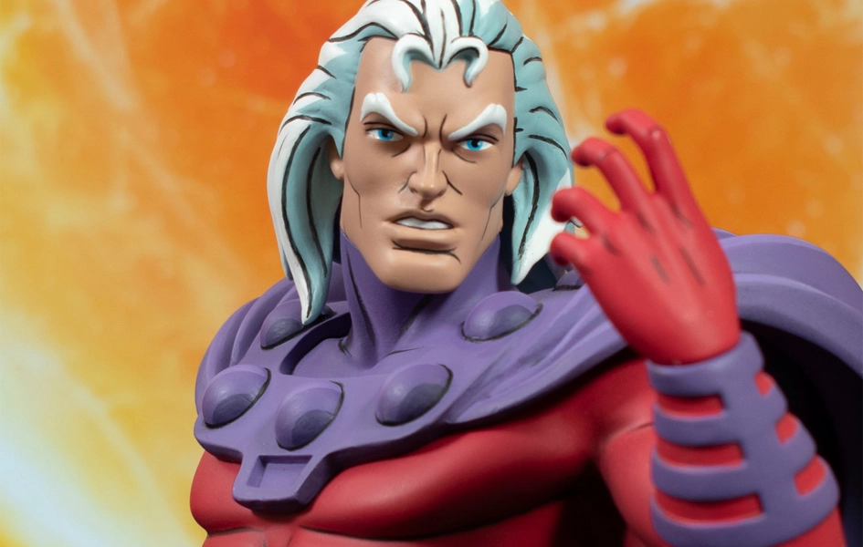 World Heritage Sports Star X-Men: The Animated Series - Magneto (Unhelmeted) 1/7 Scale Animated Mini Bust