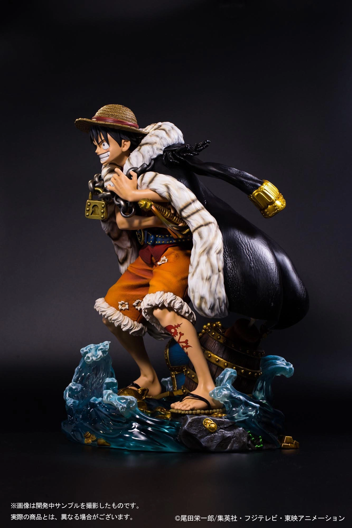 Battle Reenactment Luffy (Log Collection) 1/4 Scale Statue