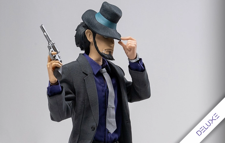 Display Toy Lupin the 3rd Part IV: The Italian Adventure - Jigen (Deluxe Ed.) 1/6 Scale Figure