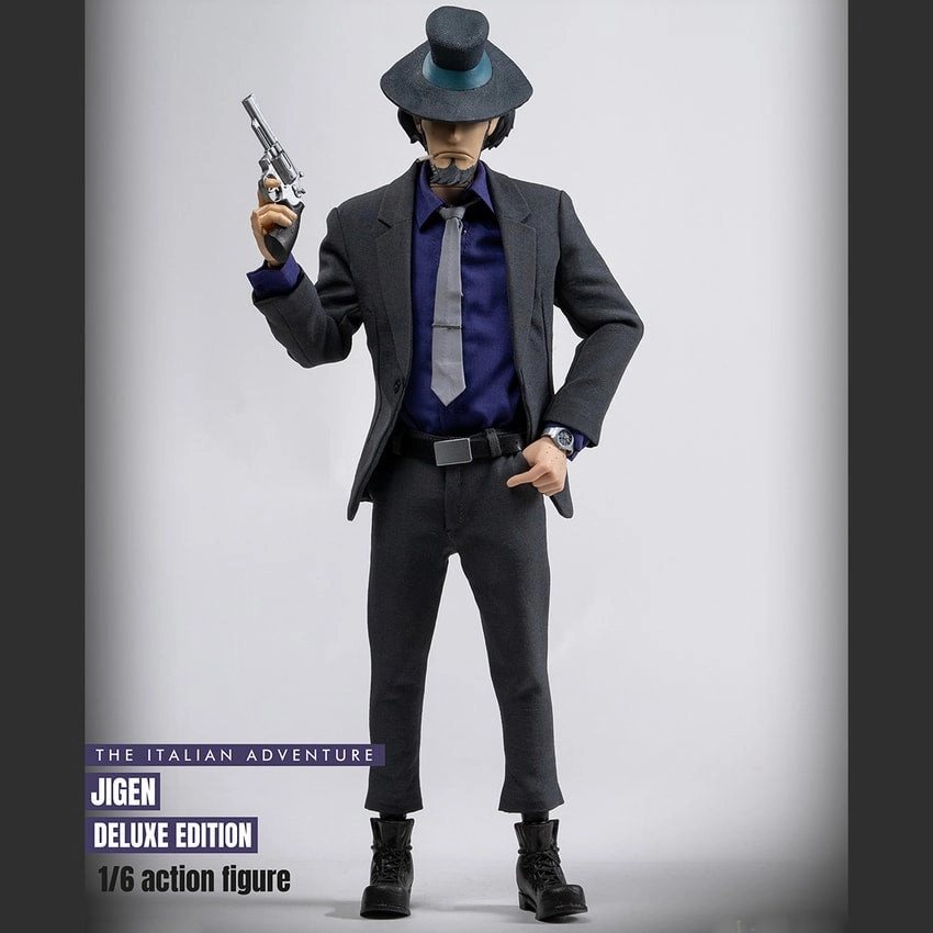 Lupin the 3rd Part IV: The Italian Adventure - Jigen (Deluxe Ed.) 1/6 Scale Figure Sculpted Art Enduring Classic